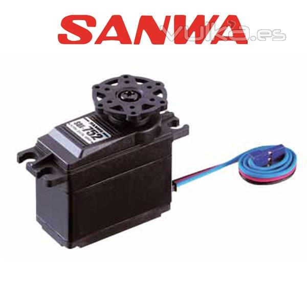 Servo digital SDX-752 Sanwa con doble rodamiento