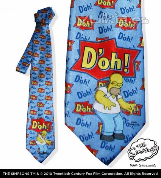 Corbata Los Simpson Homer