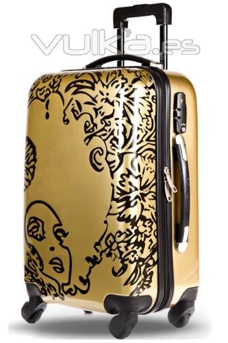 50 cm Maleta de Diseo Tokyoto Luggage modelo GOLD