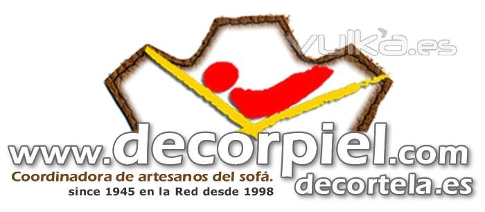 sofas piel decorpiel, desde 1998 en la Red y fabricantes desde 1945