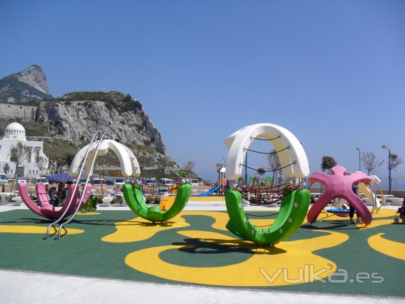 Parque infantil Europa Point GIBRALTAR