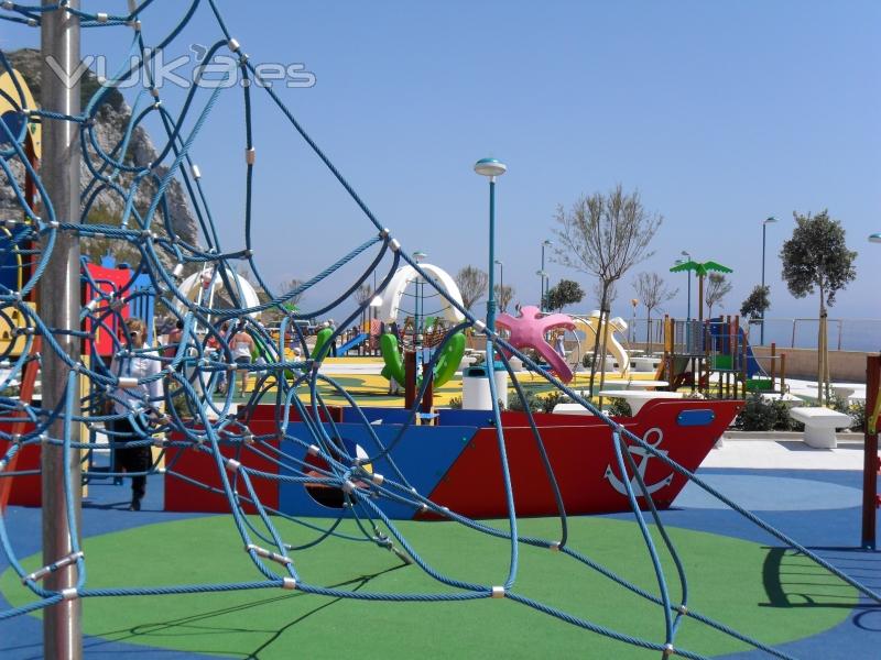 Parque infantil Europa Point GIBRALTAR