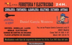Ferreteria y cerrajeria sol y luna 24 horas 915051197