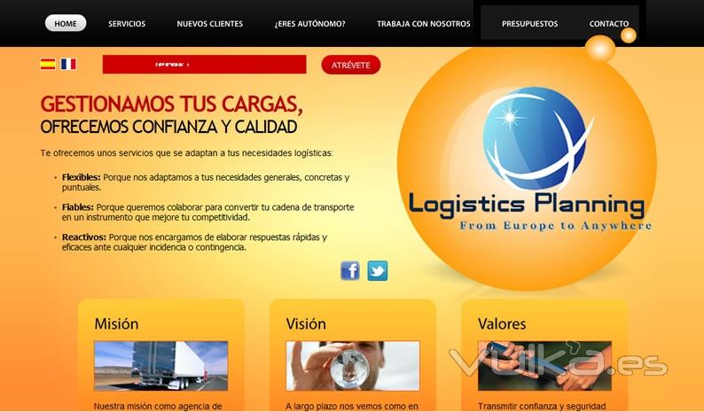 Web Logistics Planning