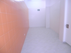 Limpieza de obra en pabellon