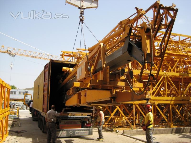 Gruas potain usadas a cualquier parte del mundo