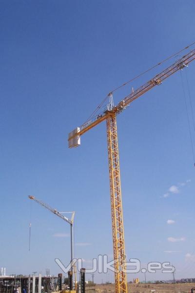 Gruas Torre Potan todas capacidades y alturas