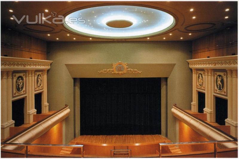 Interior Rehabilitacin integral Teatro Cervantes de Linares (Jan)