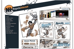 Diseño web Negocia Internet