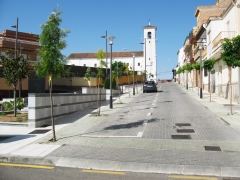 Urbanizacin cuesta san pedro. calle lateral. linares (jan)