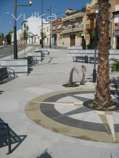 Urbanización Cuesta San Pedro. Plaza Lucas Marchena. Linares (Jaén)