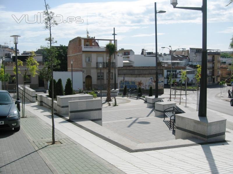 Urbanización Cuesta San Pedro. Plaza Lucas Marchena. Linares (Jaén)