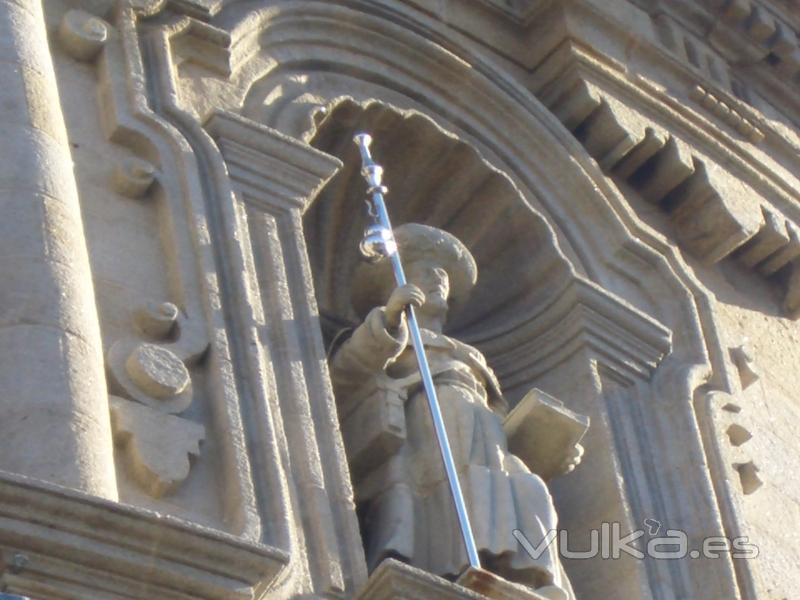 bastn de peregrino Iglesia Peregrina Pontevedra