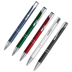 Boligrafo de aluminio 5 colores disponibles (outlet) ref zivbom3