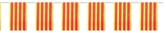 Bandera de plstico autonmica de 20 x 30 cm y 50 metros
