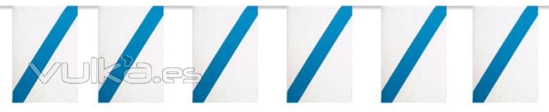 Bandera de plástico autonómica de 20 x 30 cm y 50 metros