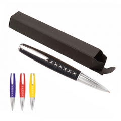 Boligrafo metalico con cuerpo forrado en polipiel, modelo snoobyref azkbome10