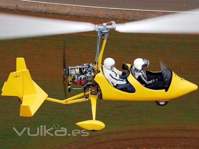 escuela de pilotos de vuelo de autogiro