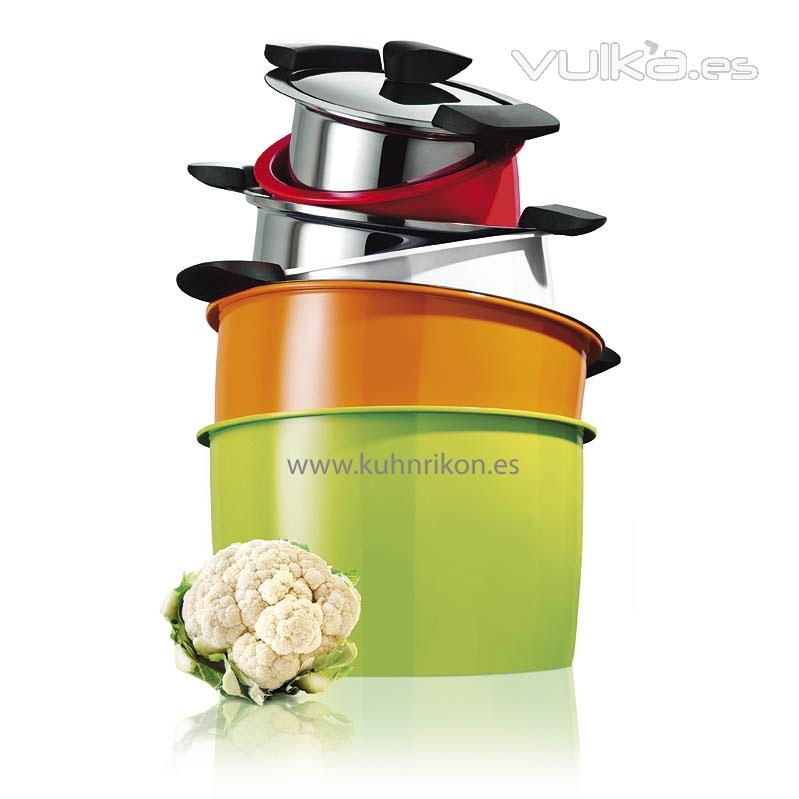 Cocina, Baterias colores, Bateria  termica , Bateria hotpan, Kuhn rikon