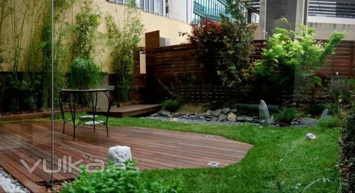 Diseo de Jardin en vivienda en Barcelona