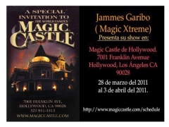 Invitacion al : magic castle de hollywood-los angeles