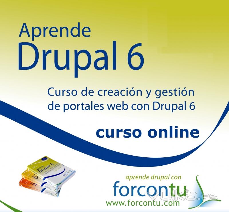 Cursos Online portales web con Drupal 6