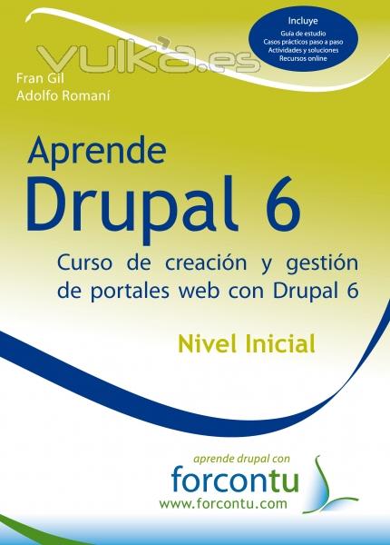 Libro Aprende Drupal 6. Nivel Inicial