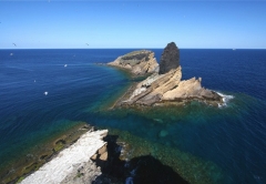 Islotes de las islas columbretes de castellon