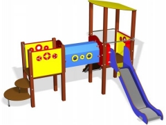 Conjunto compacto para parques infantiles