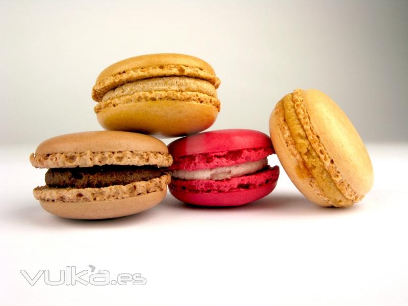 Los autnticos macarons, ingredientes 100% naturales