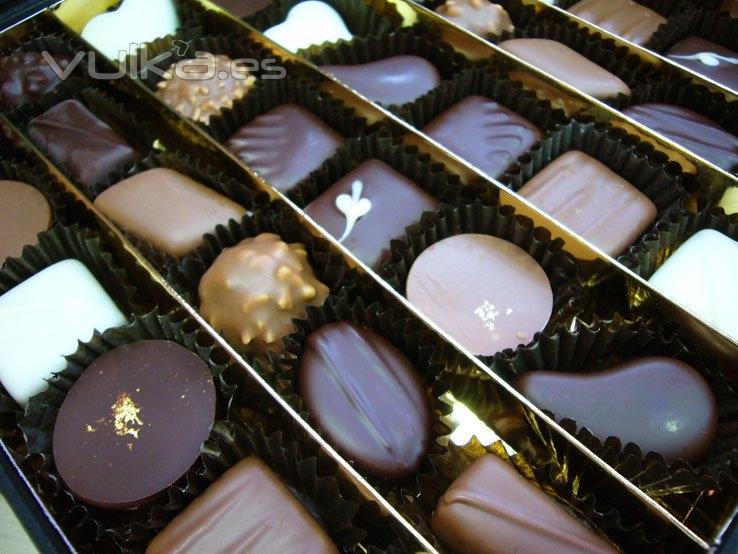 caja de Bombones, Chocolate Valrhona