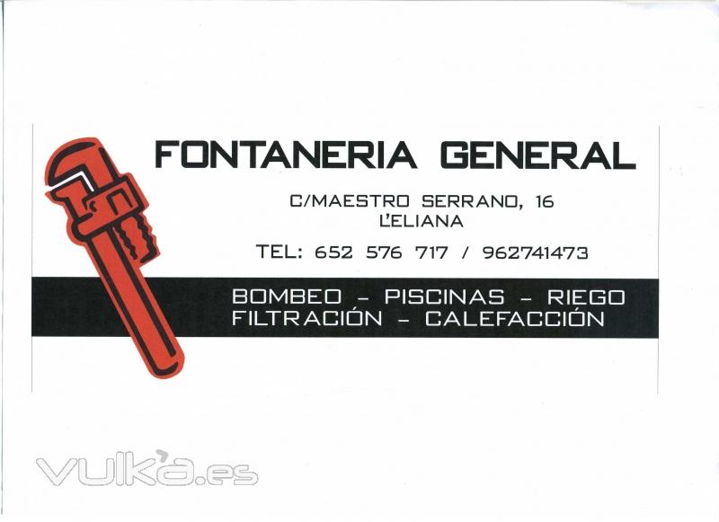 FONTANERA GENERAL