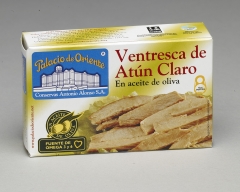 Ol-120 ventresca de atun claro en aceite de oliva