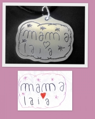 Colgante de plata