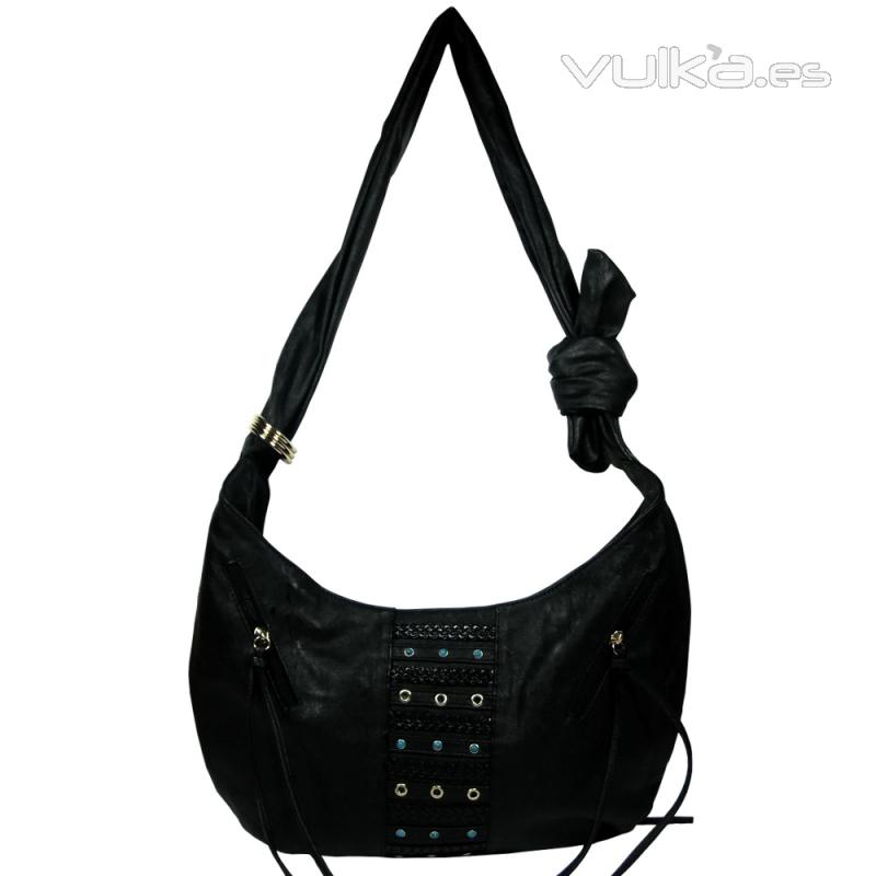 Bolso bandolera color negro