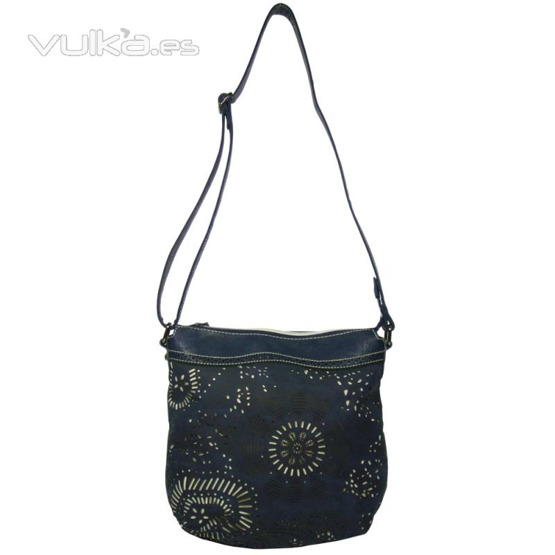 Bolso bandolera azul primavera verano