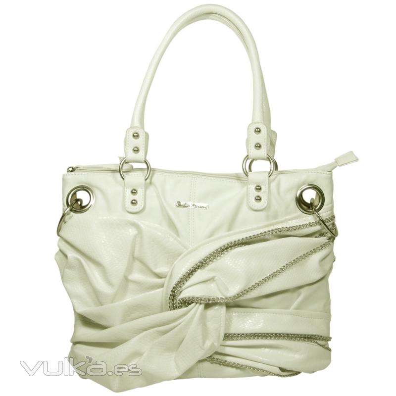 Bolso de lazo blanco