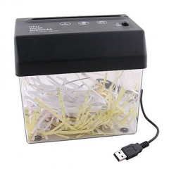 Destructora de documentos personal alimentacion usb o pilas ref dzcgu2
