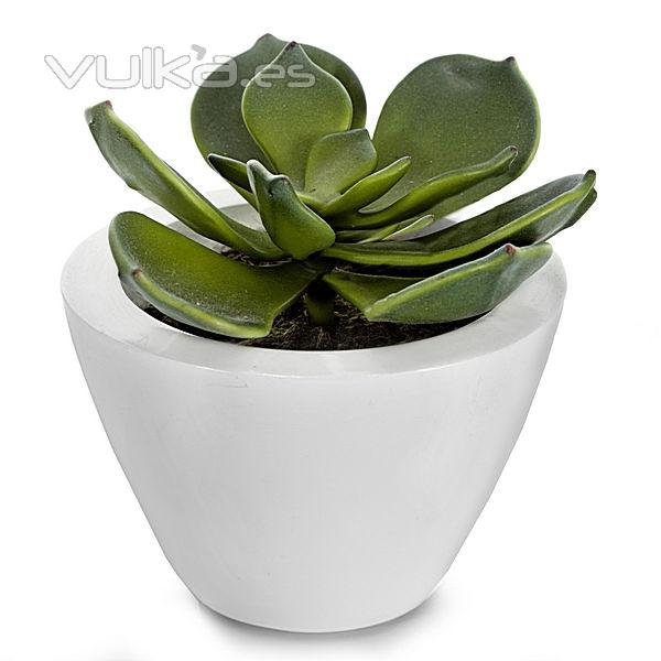 Planta artificial cactus maceta petals 12 en lallimona.com