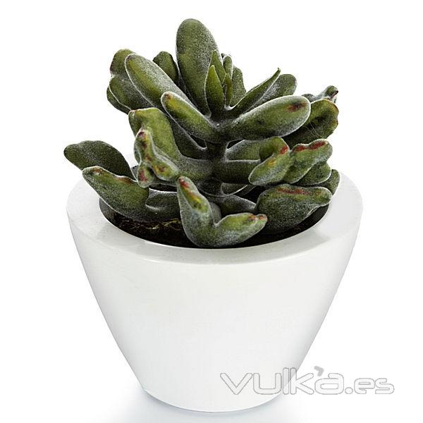 Planta artificial cactus maceta vellut 14 en lallimona.com