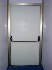 Puerta  frigorfica pivotante