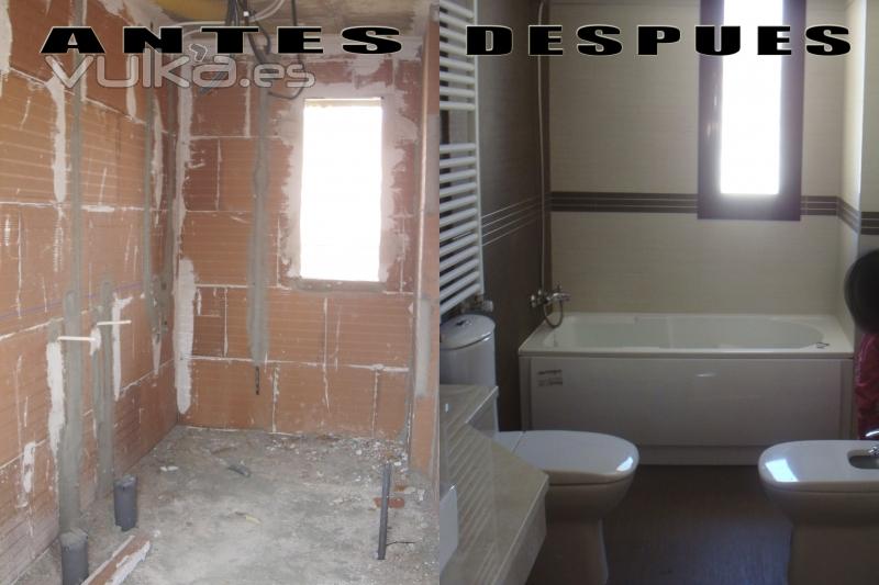 Antes, despues