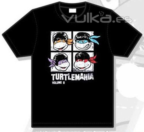 Camiseta Tortugas Ninja Beatles