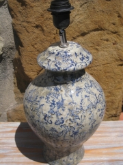 Lampara craquelada