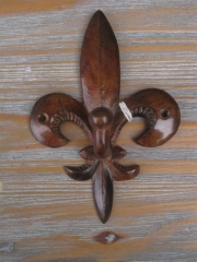 Colgador flor de lys