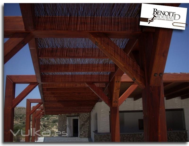 Pergola de madera Restaurante