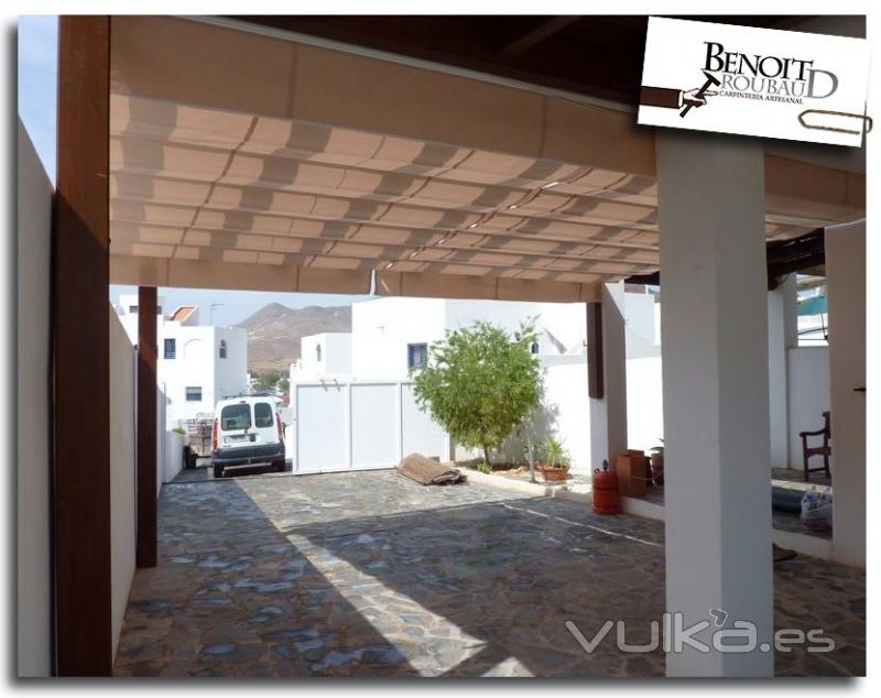 Pergolas con toldo