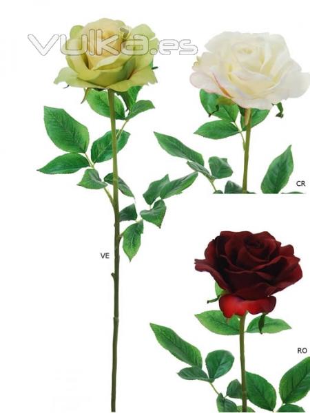 Rosas artificiales de calidad. ROSA ARTIFICIAL oasisdecor.com