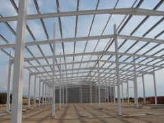 Estructura metalica para nave industrial en vinaroz (castellon)