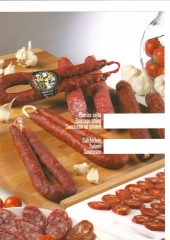 Chorizo Riojano, Chorizo Extra y Salchichon extra